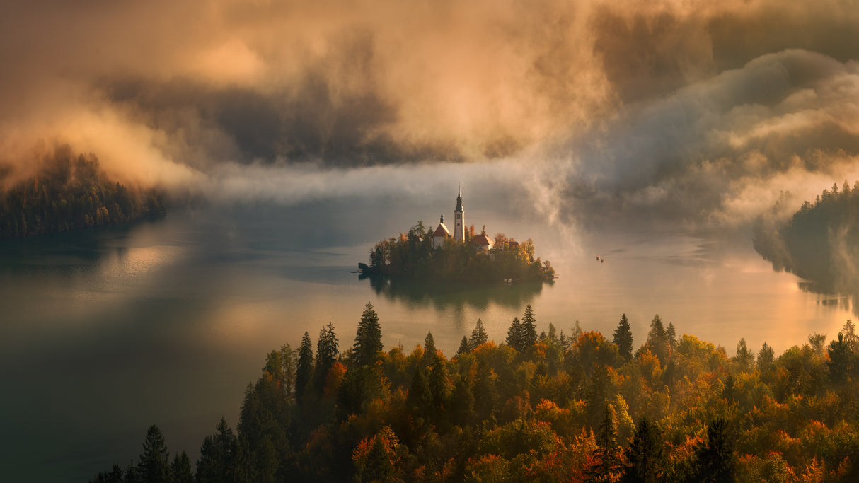 Bled Poster och Canvastavla
