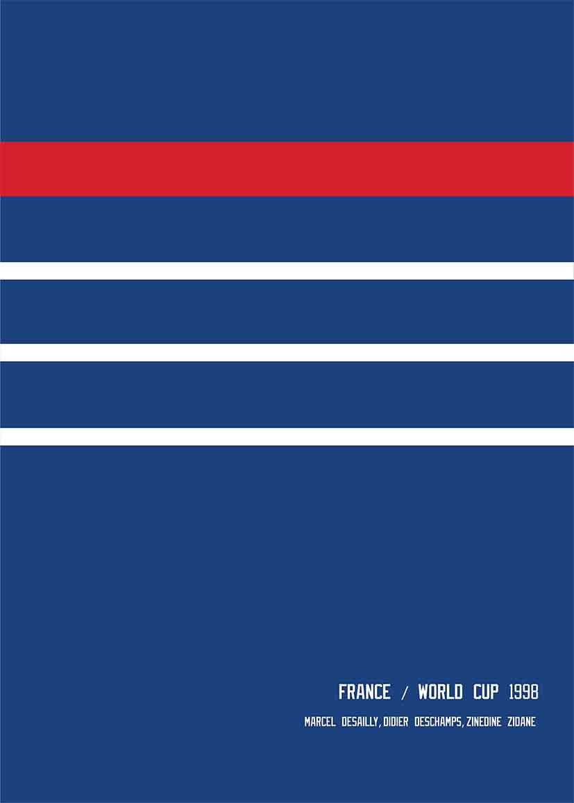 France world cup Vas och keramikposter