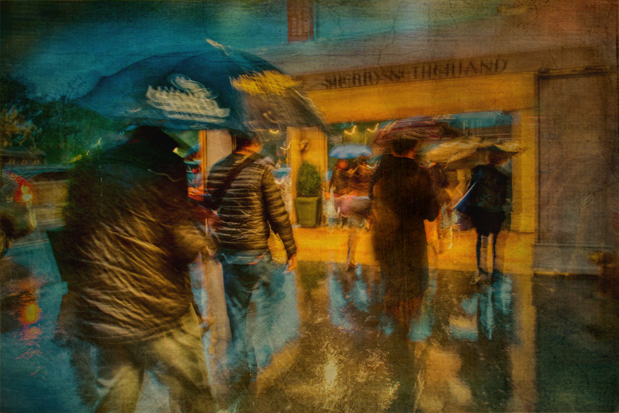 rain Poster och Canvastavla