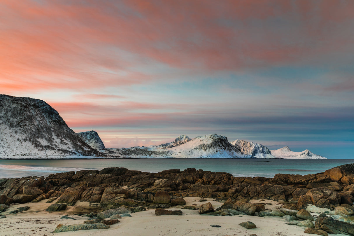 Winter Dawn Poster och Canvastavla