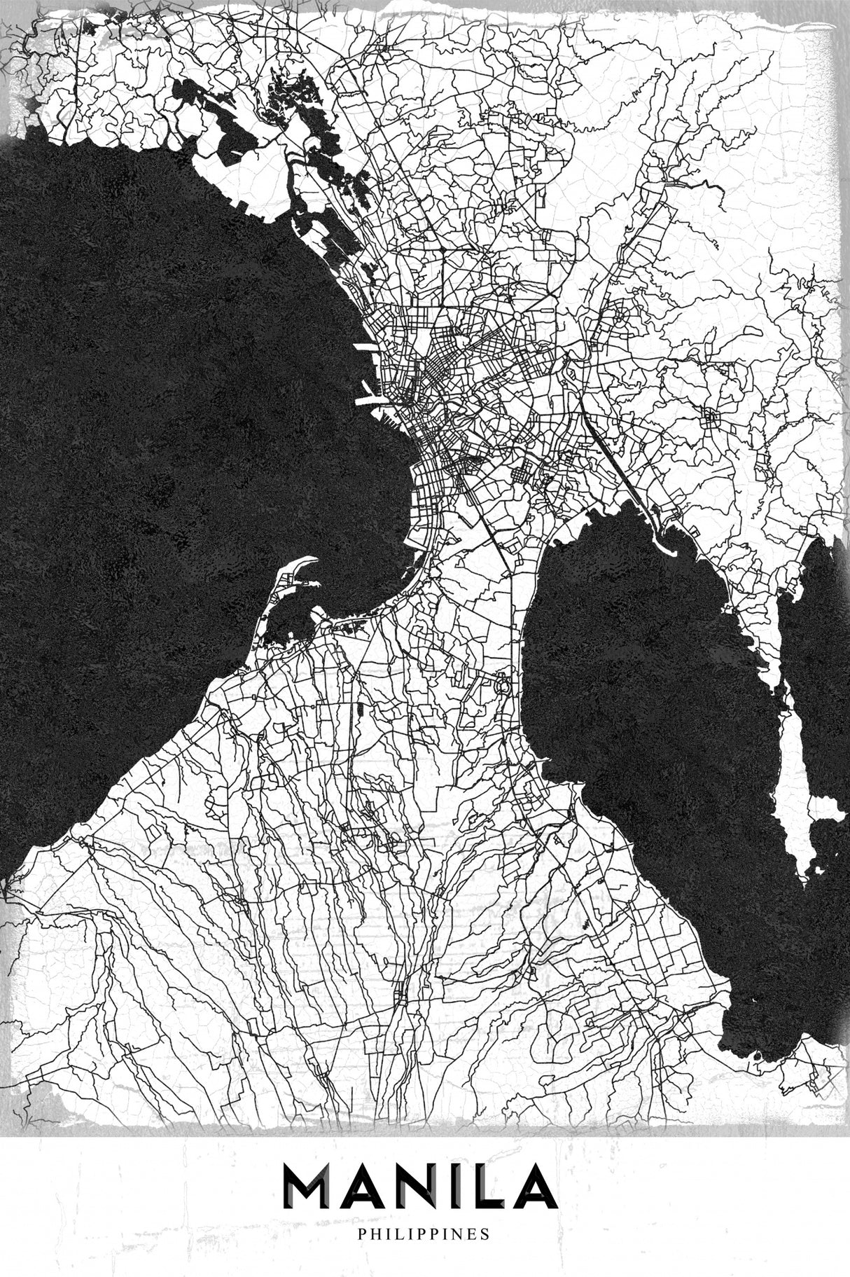 Manila Poster och Canvastavla