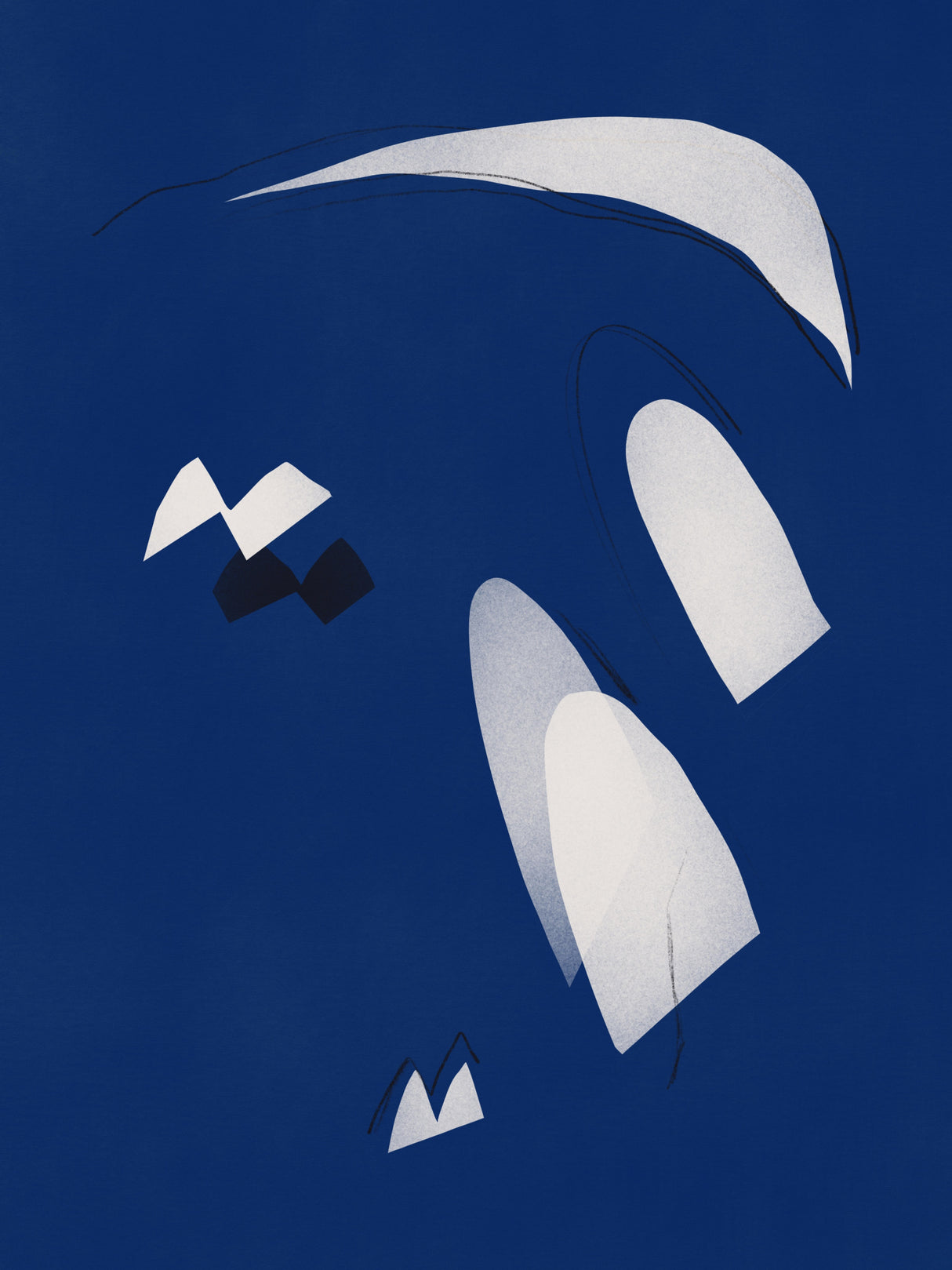 Surf Board At the Beach Poster och Canvastavla