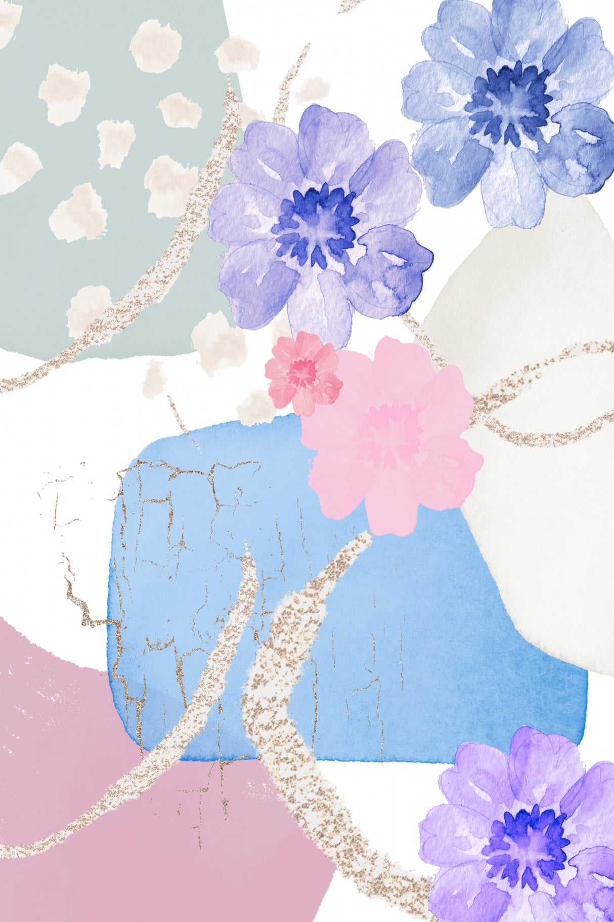 pretty pastels-2 Poster och Canvastavla