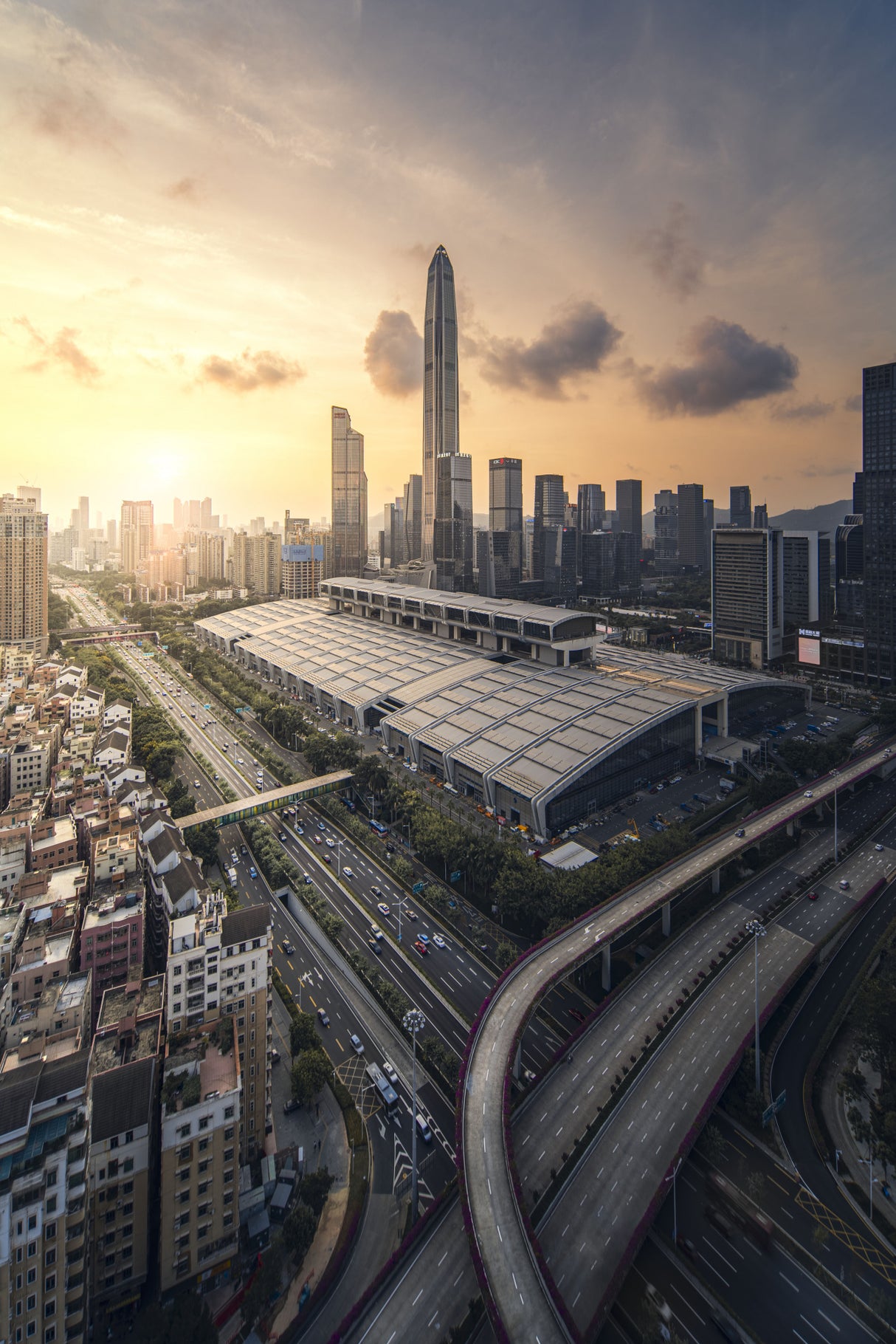 The light of Shenzhen Poster och Canvastavla
