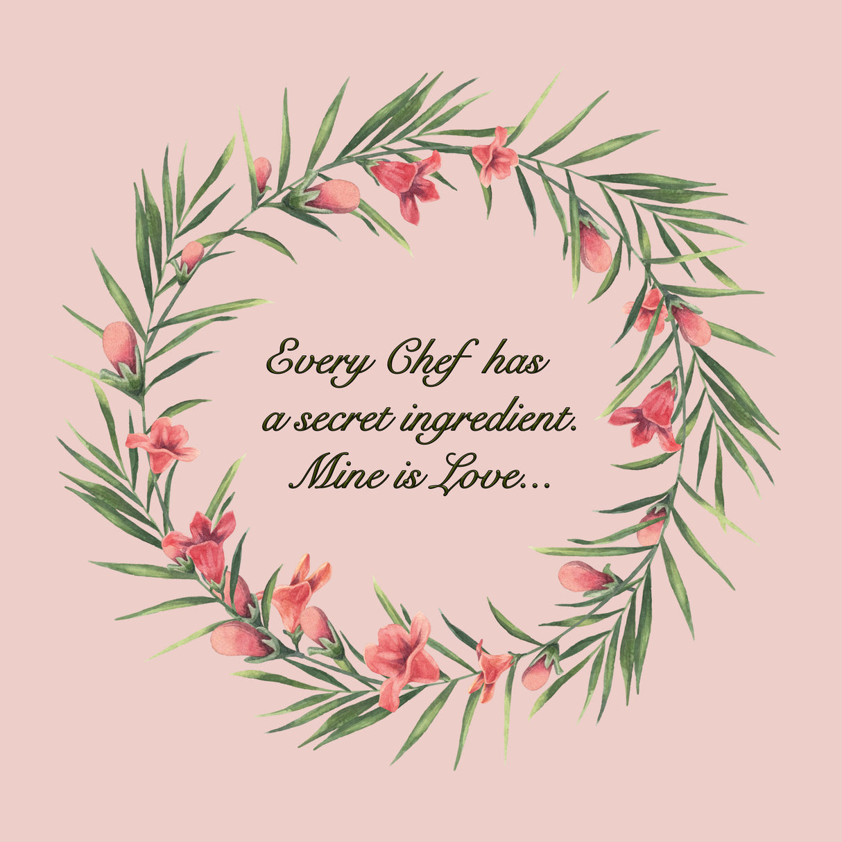 Quote Art for Kitchen 7 Poster och Canvastavla
