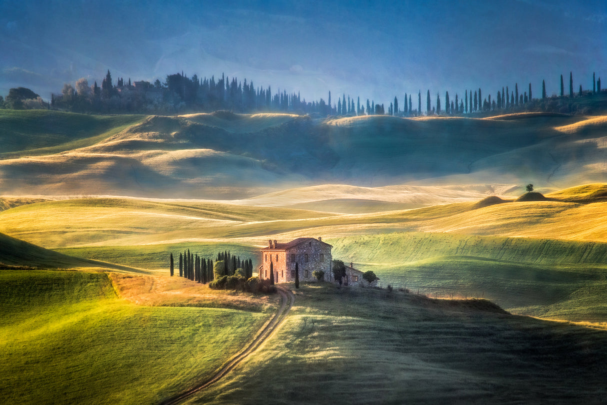 Toscana Poster och Canvastavla