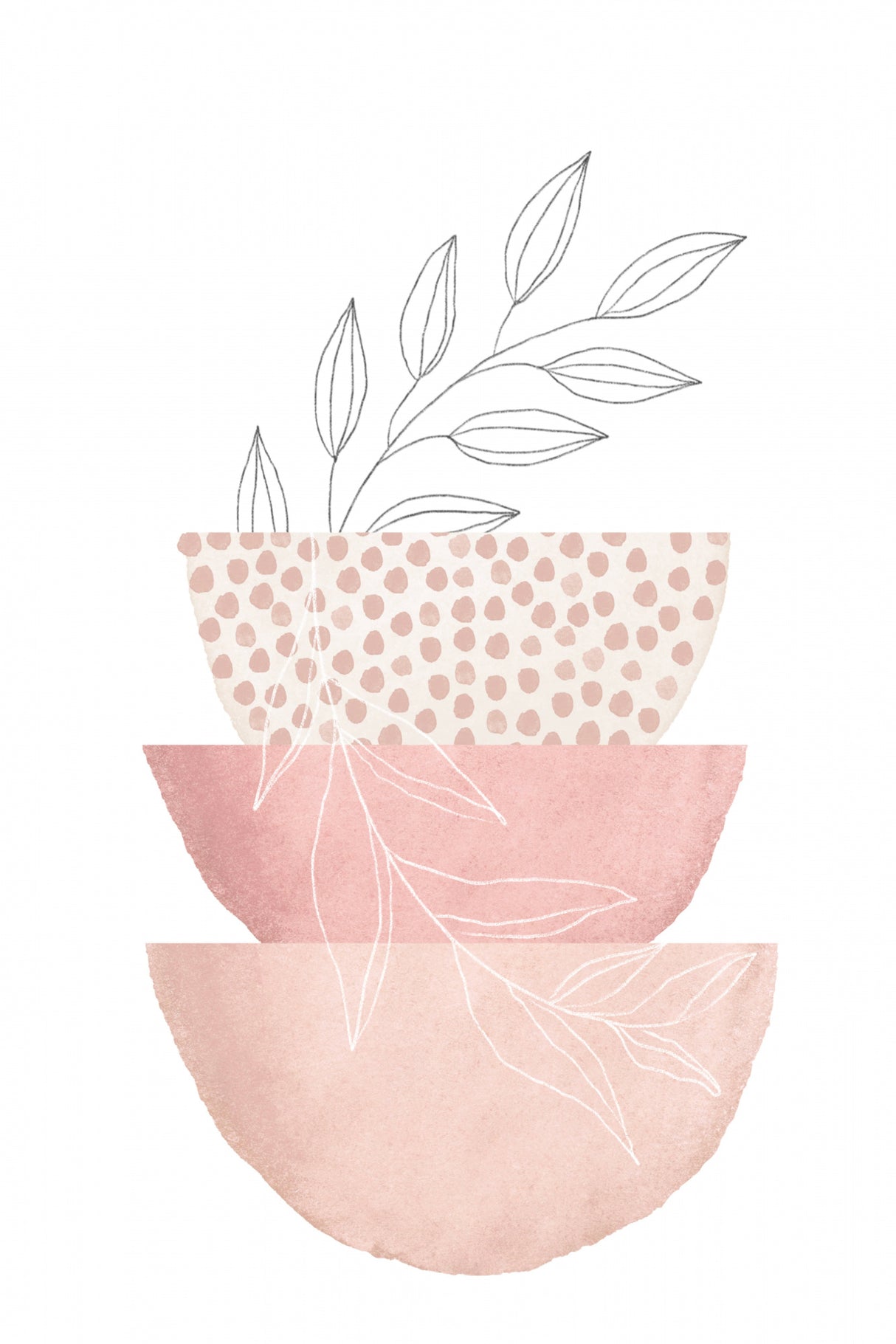 Love Pink-3 Poster och Canvastavla