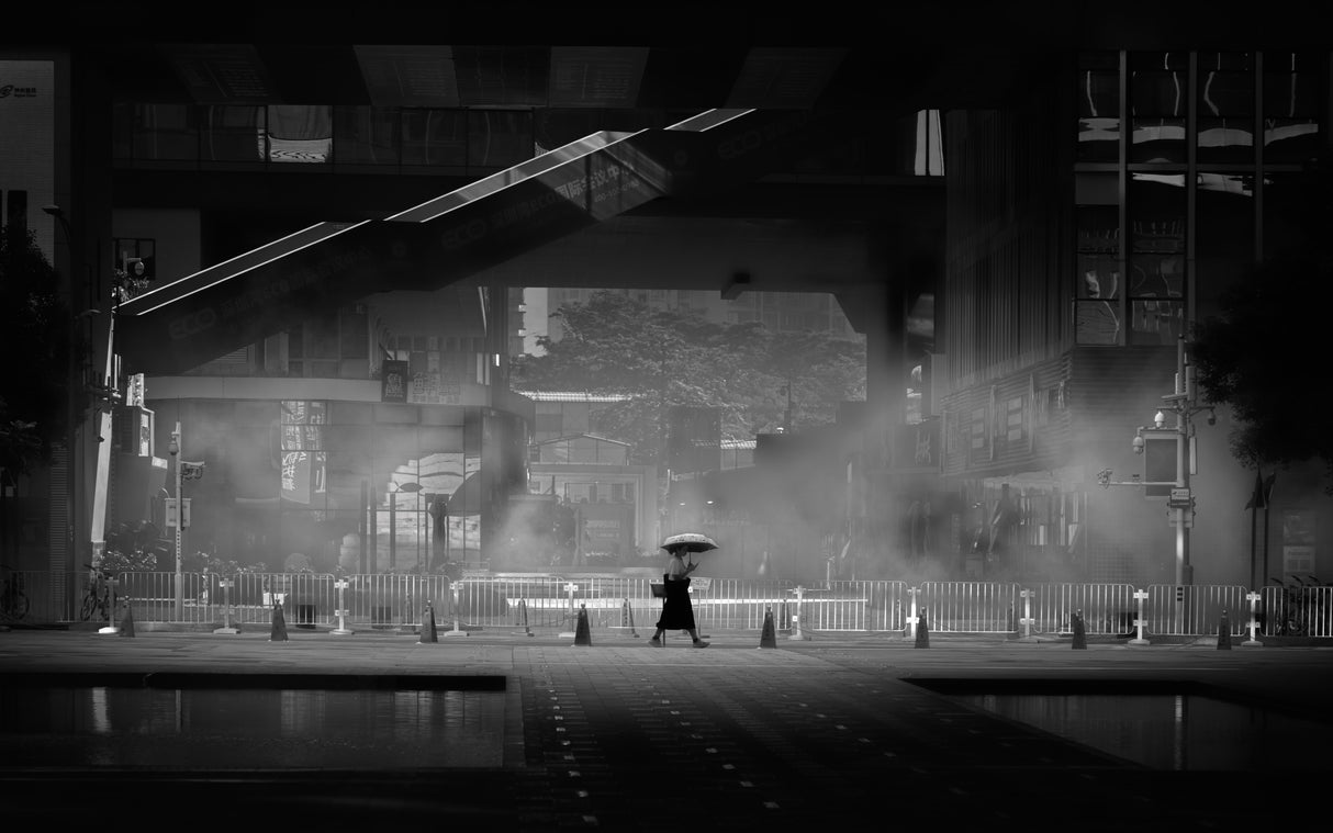 Silent town Poster och Canvastavla