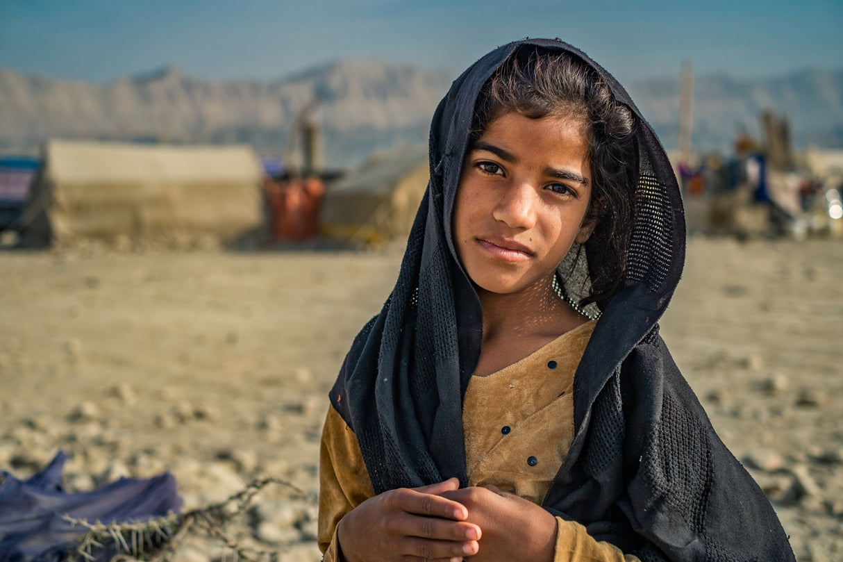 Balochi girl ll Poster och Canvastavla