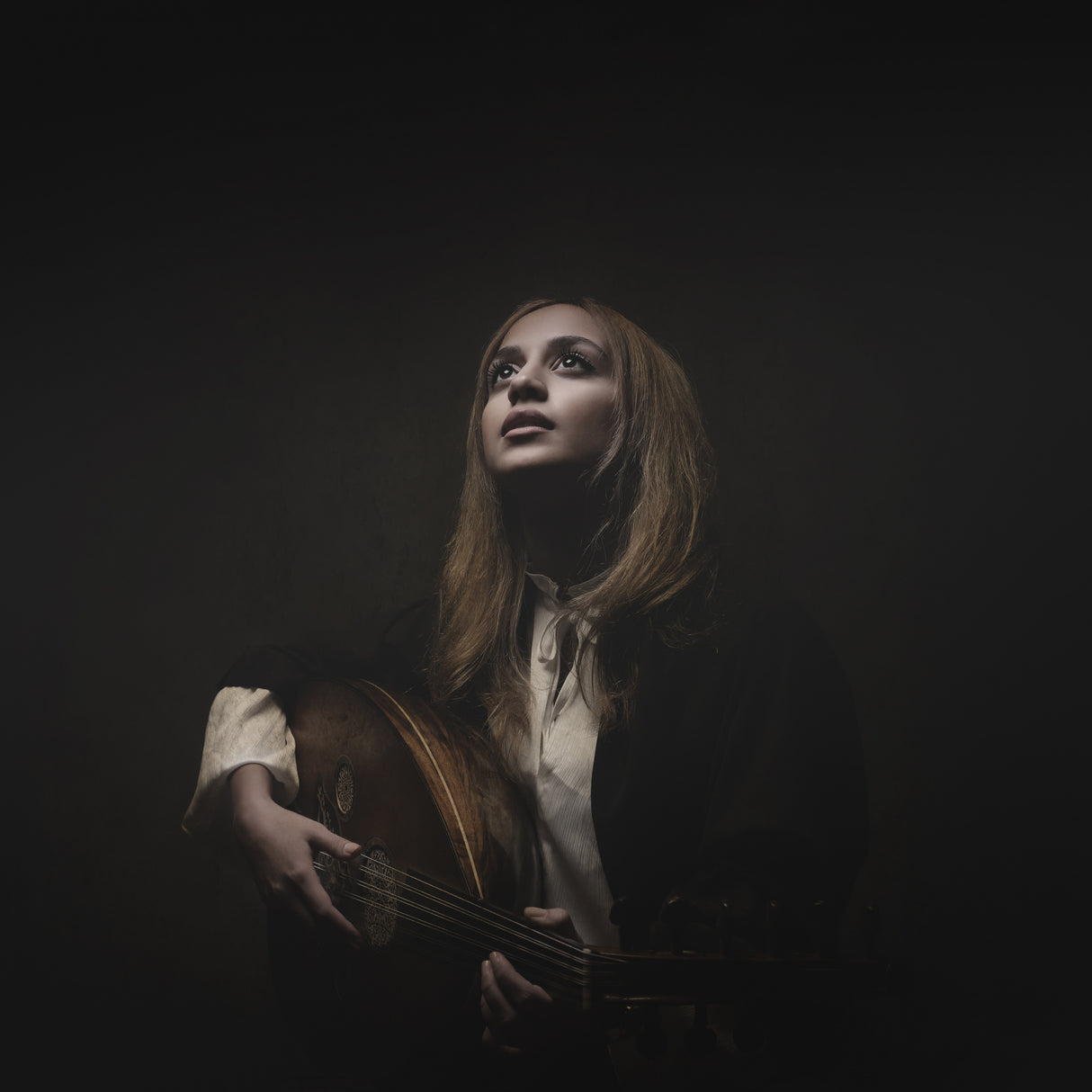 Persian musician girl Poster och Canvastavla