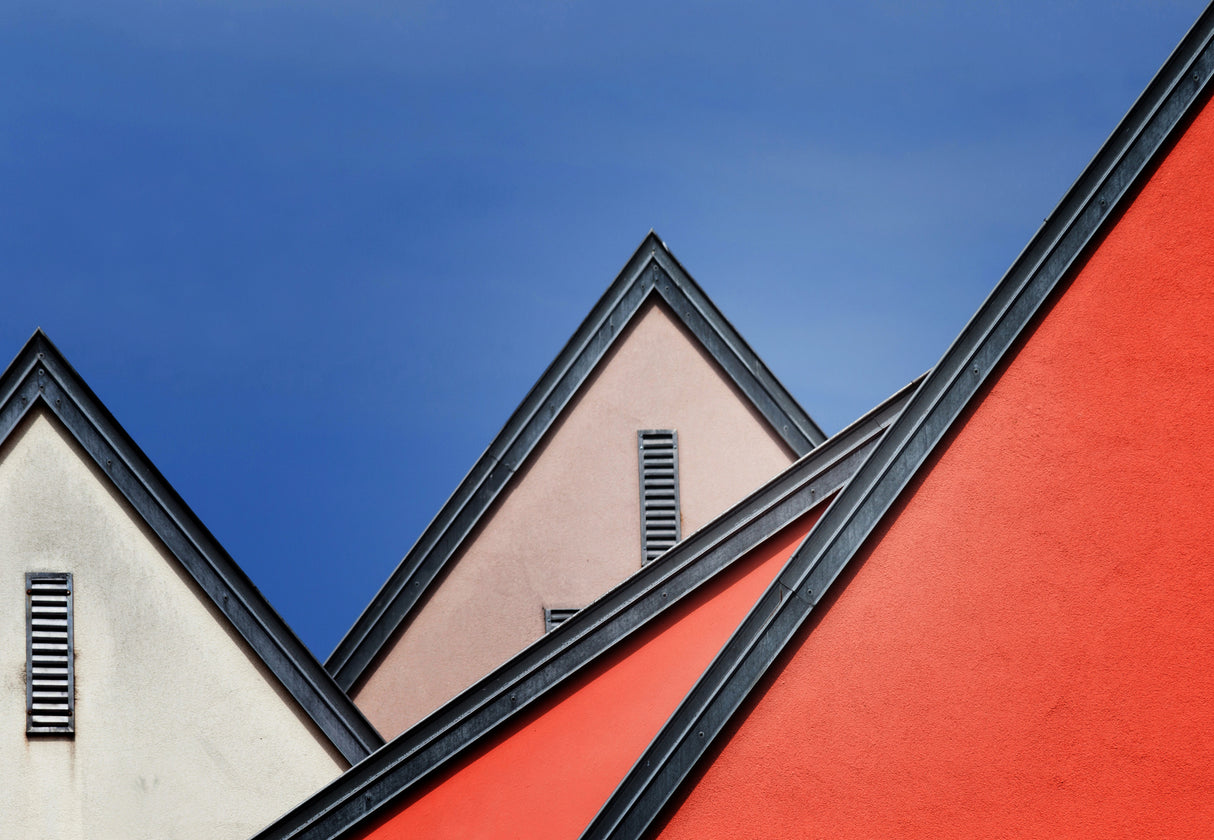 Roof lines Poster och Canvastavla
