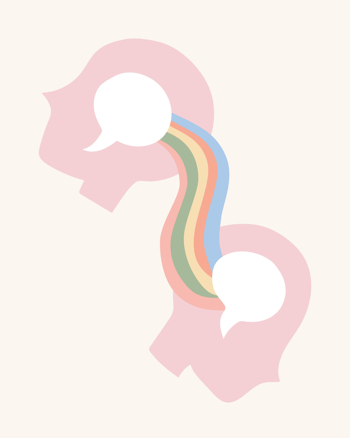 Mind Rainbow Poster och Canvastavla