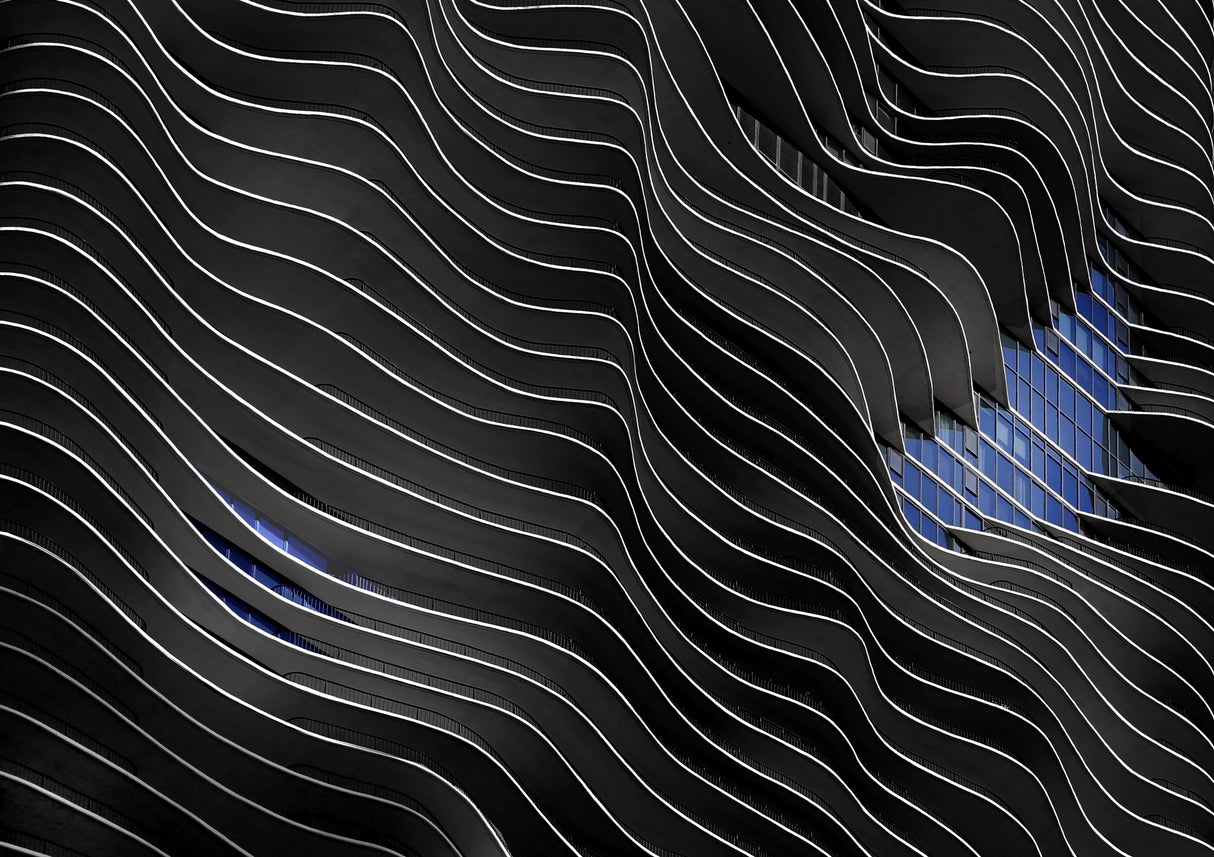 The Waves Poster och Canvastavla