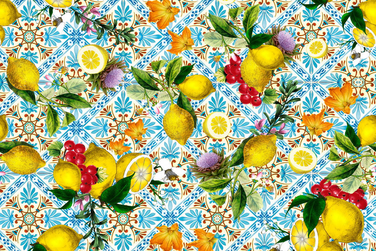 Mediterranean Summer Poster och Canvastavla