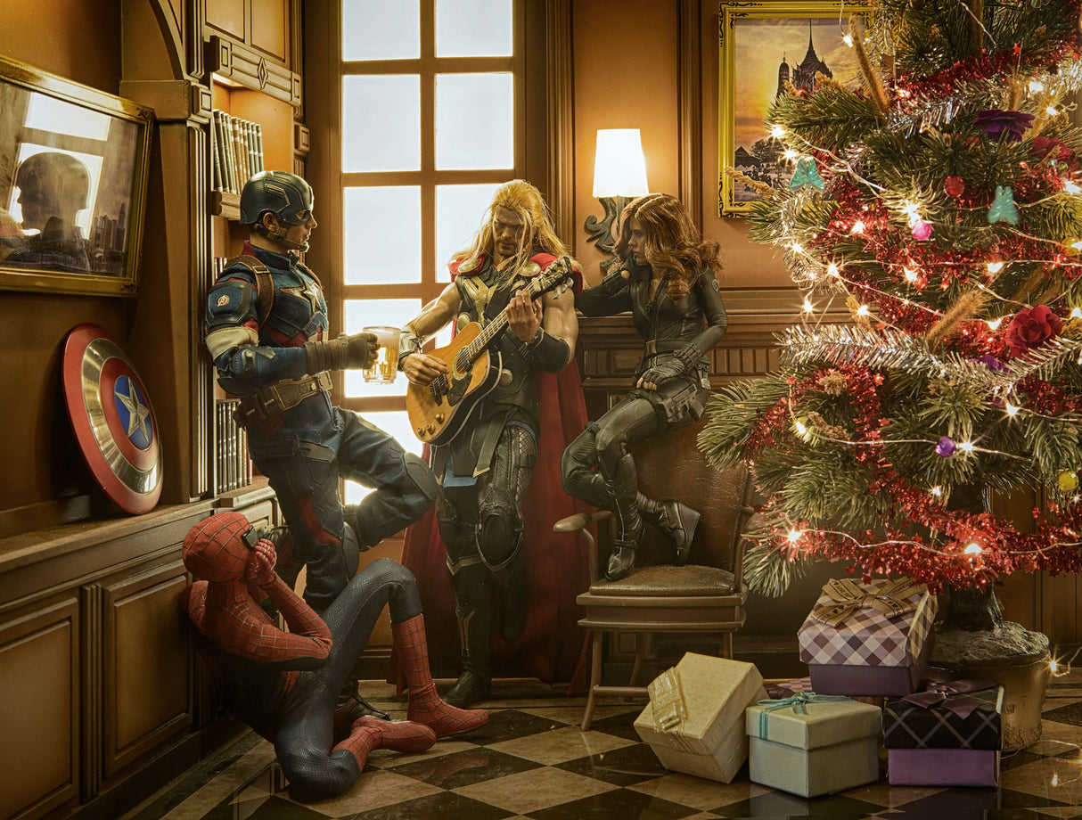 a merry little christmas Poster och Canvastavla