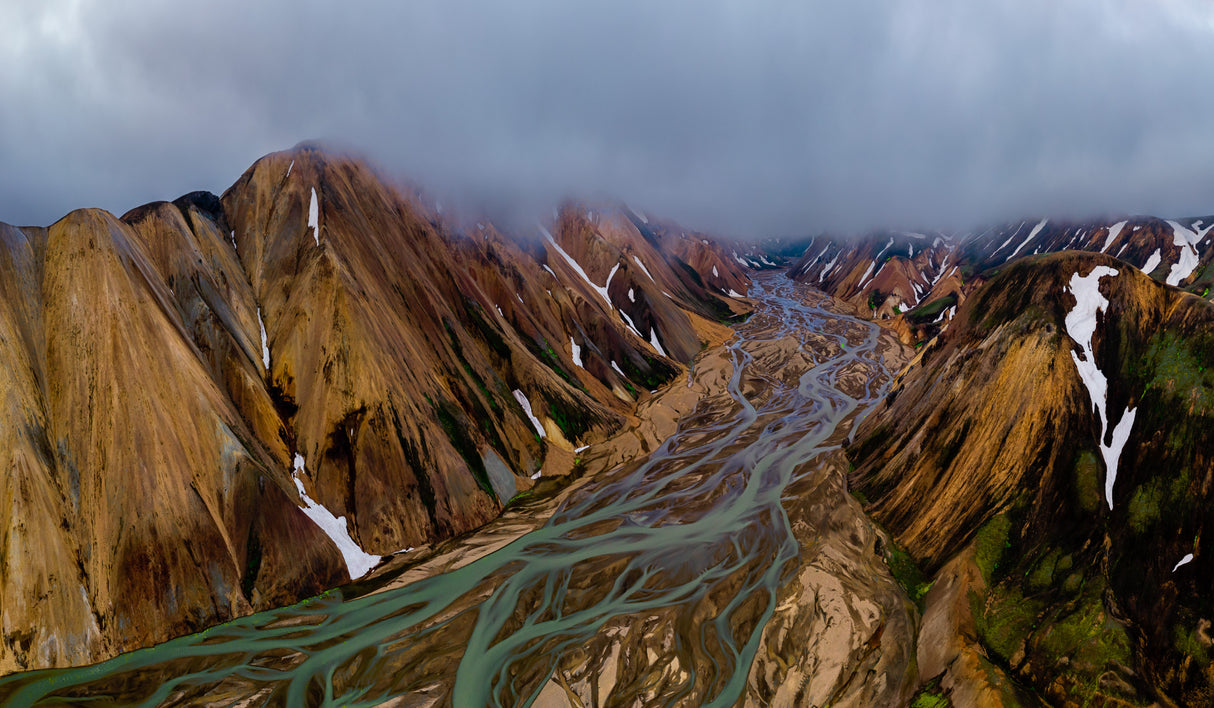 Icelandic River Poster och Canvastavla