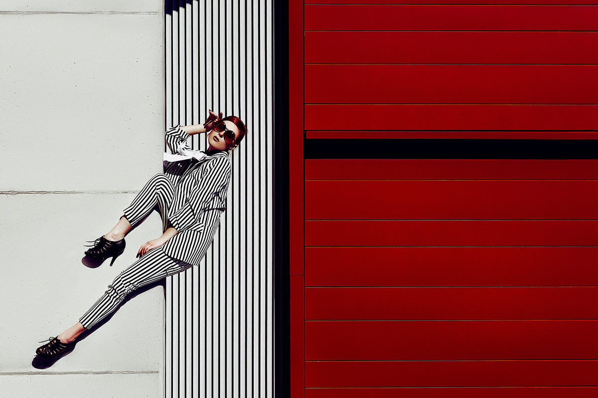 Climbing High Fashion Poster och Canvastavla