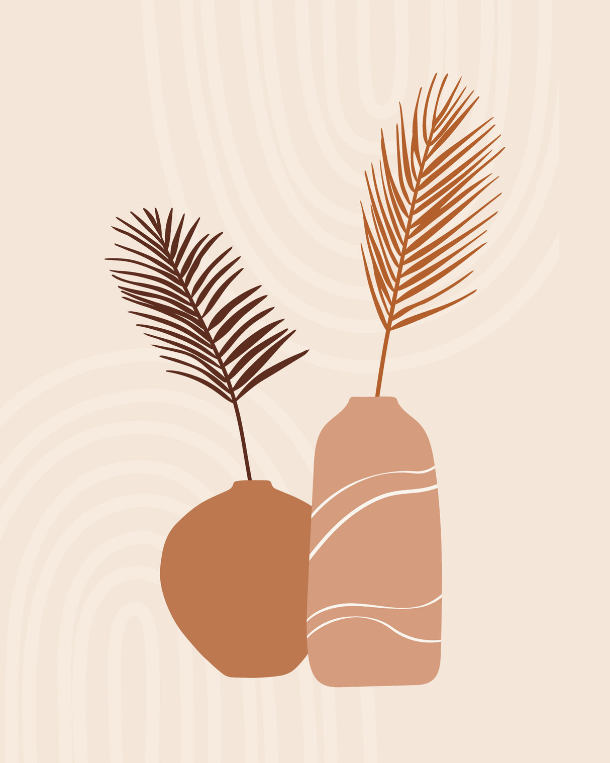 Vessel Palm Poster och Canvastavla