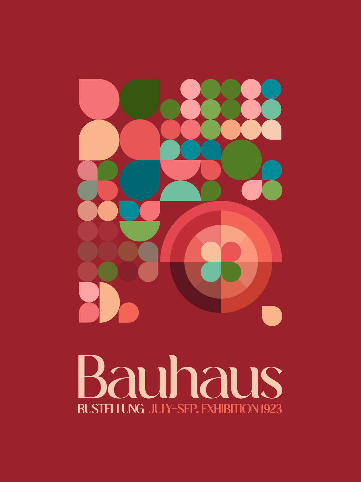 Bauhaus Kutular 3 Poster och Canvastavla