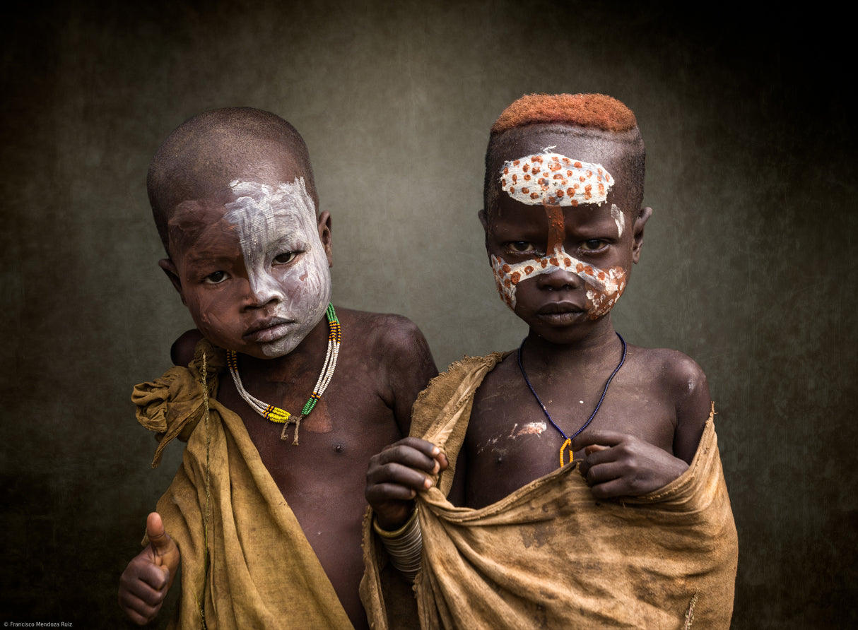 Surma young children Poster och Canvastavla