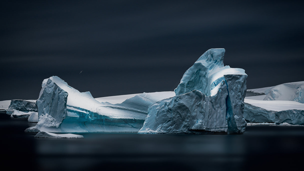 Serene Antarctica Poster och Canvastavla
