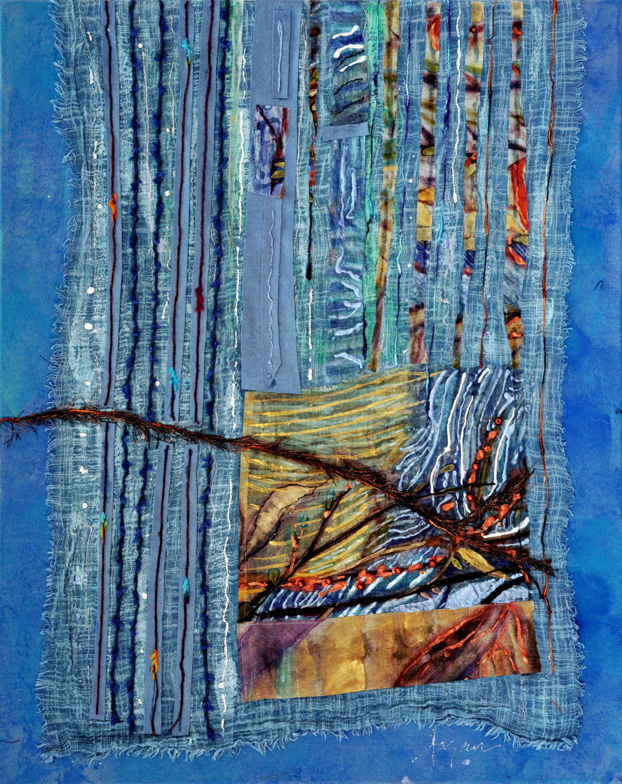 Resting On A Winter Pond Poster och Canvastavla