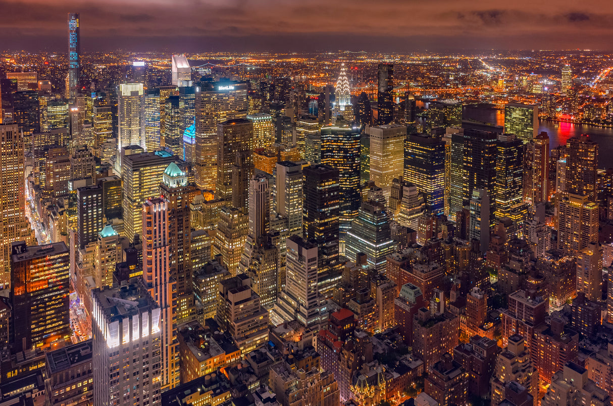 Night Life Poster och Canvastavla