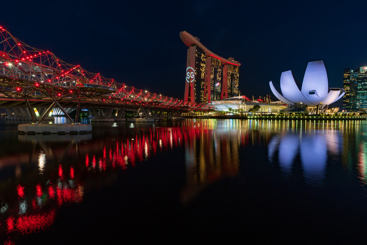 Marina Bay Poster och Canvastavla