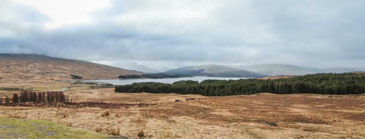 Panoramic View Of The Scottish Highlands Poster och Canvastavla
