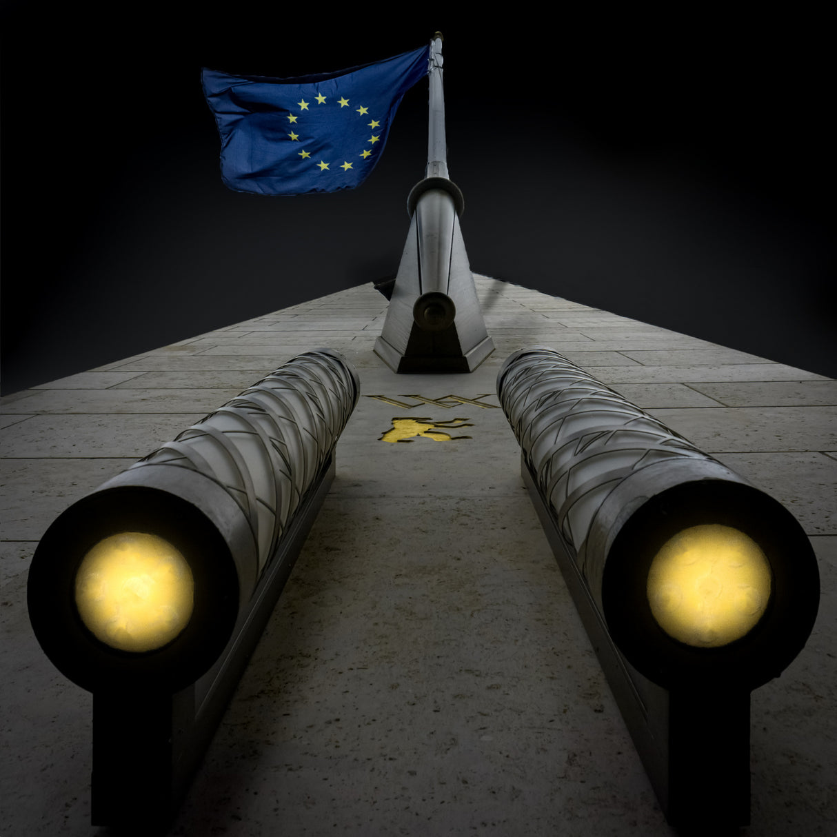 Wellcome to Europe Poster och Canvastavla