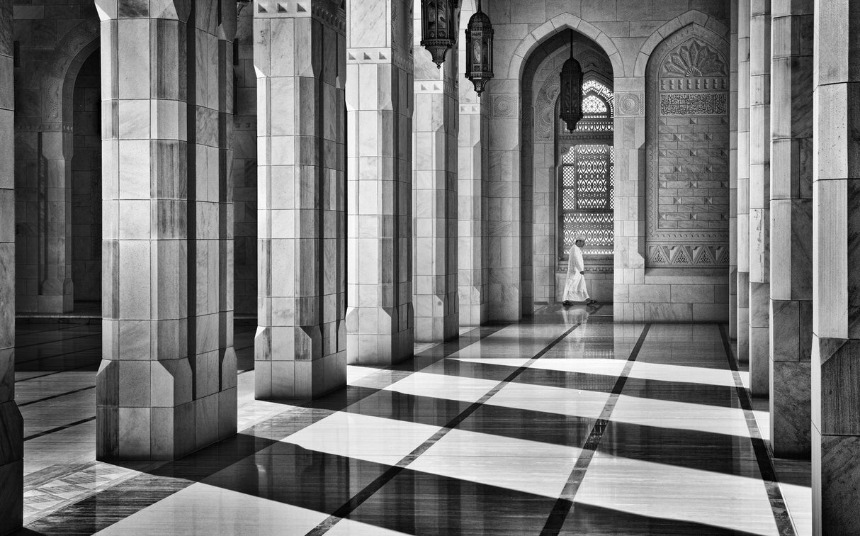 Shadows in the mosque Poster och Canvastavla
