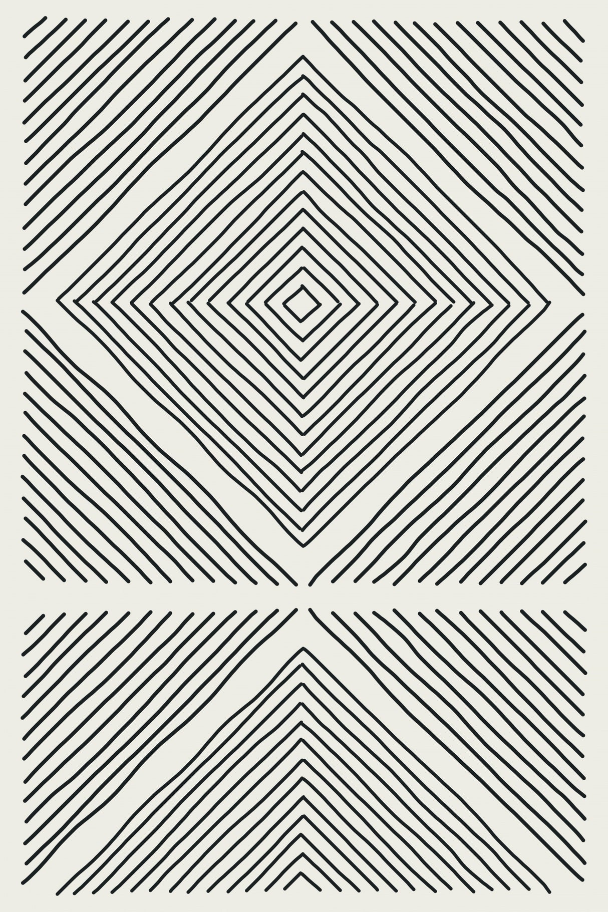 Minimalism Expression #1 Poster och Canvastavla