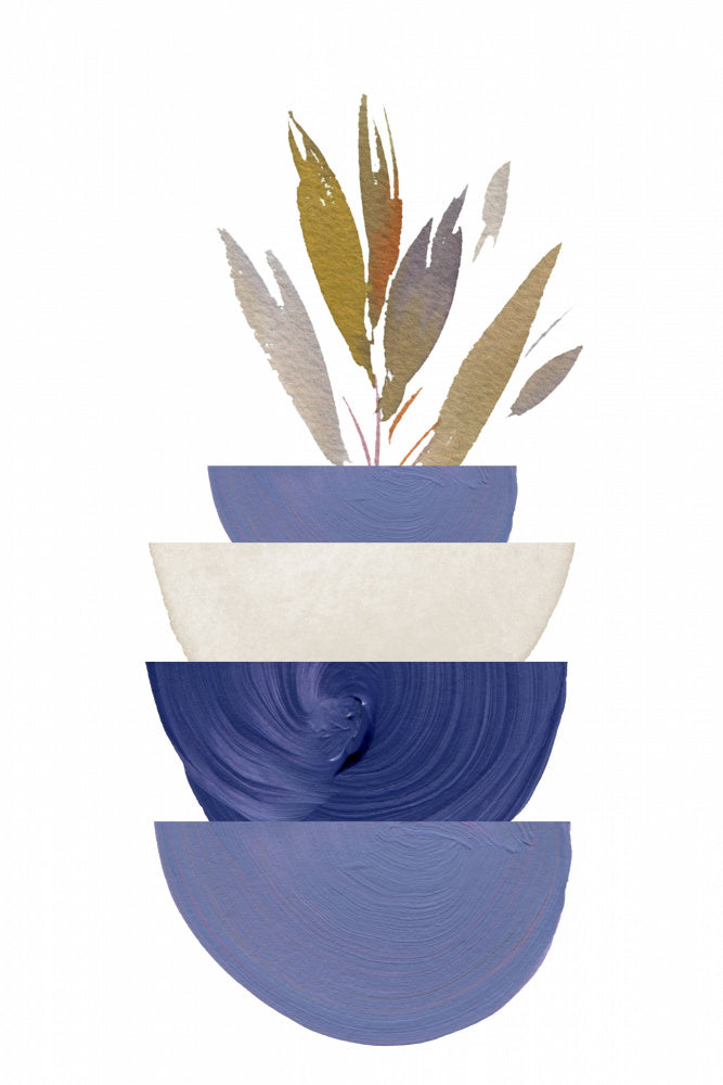Boho Purple-3 Vas och keramikposter