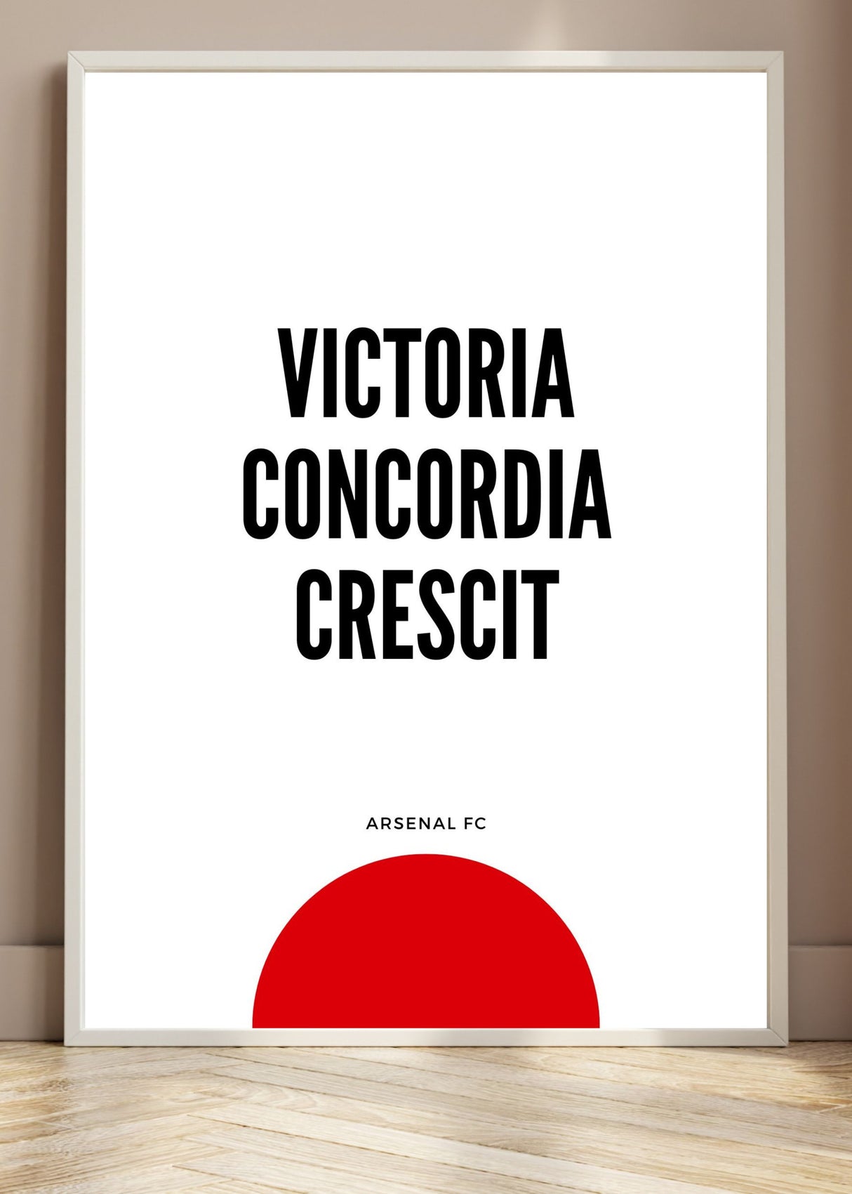 Arsenal Redball poster