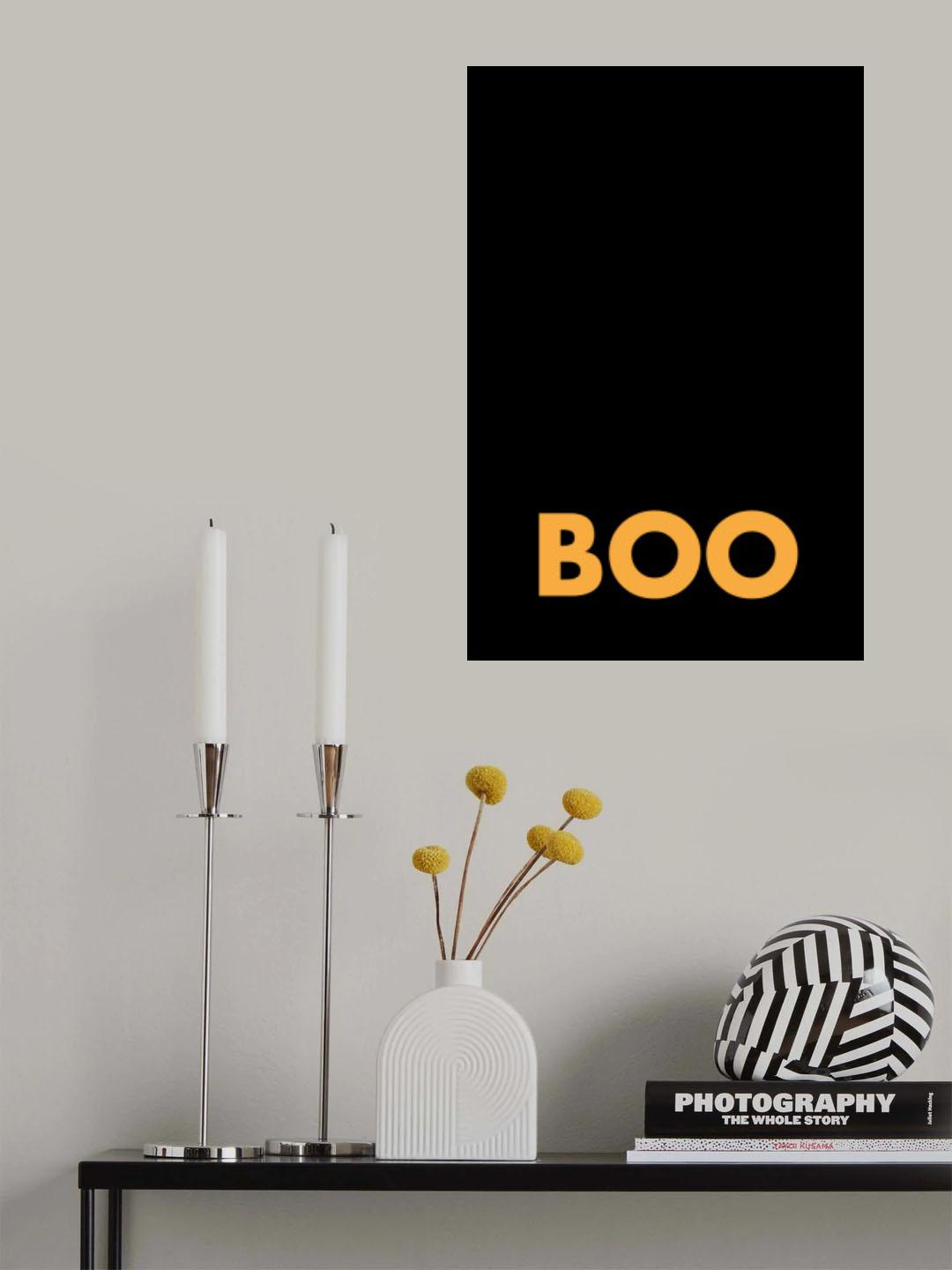 Boo Poster och Canvastavla