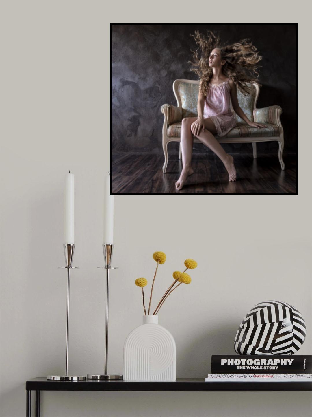 Autumn wind Poster och Canvastavla