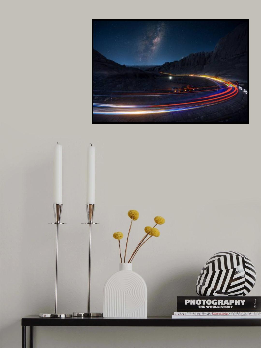 Magic night Poster och Canvastavla