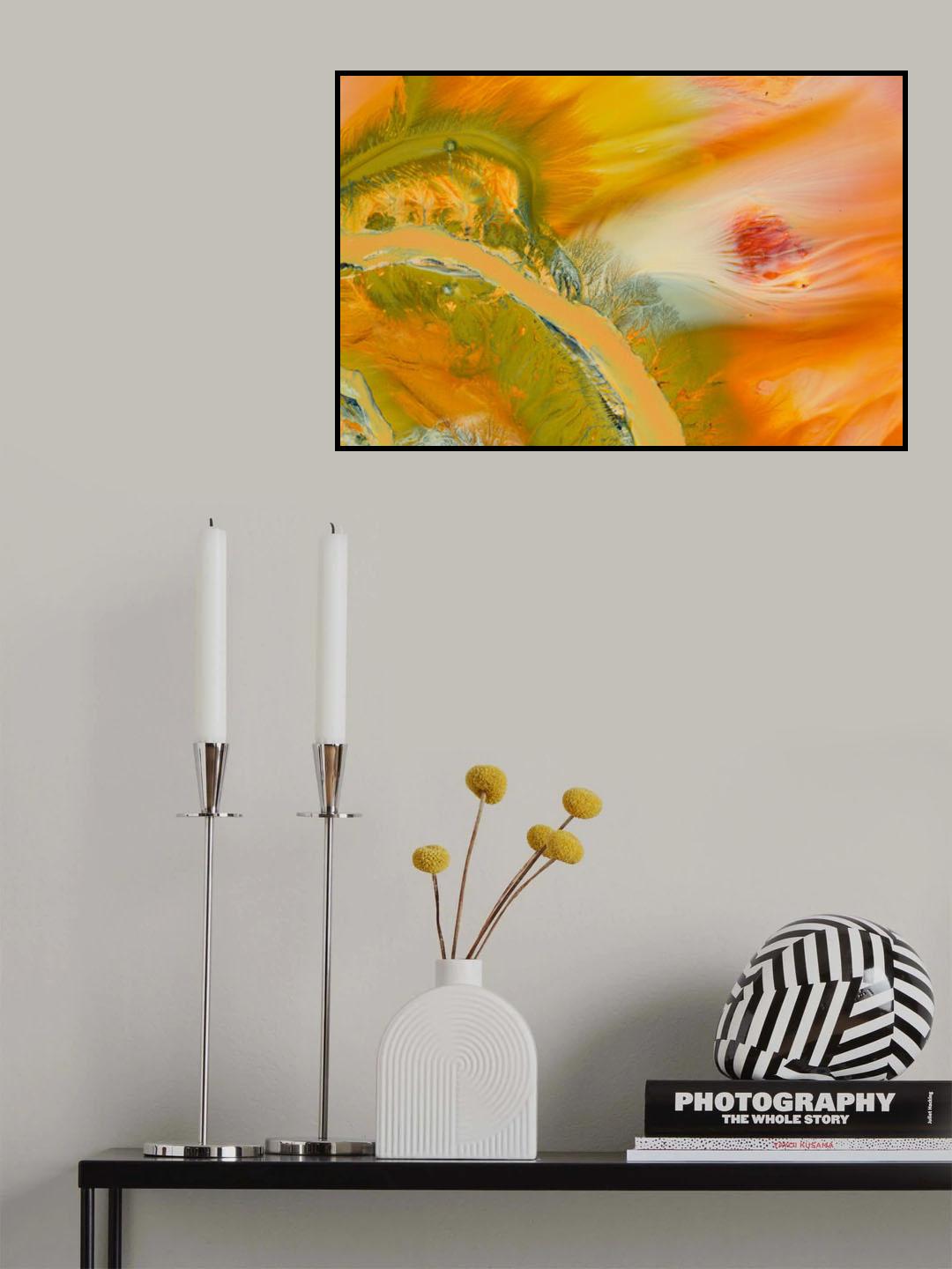 Toxic Colours Poster och Canvastavla