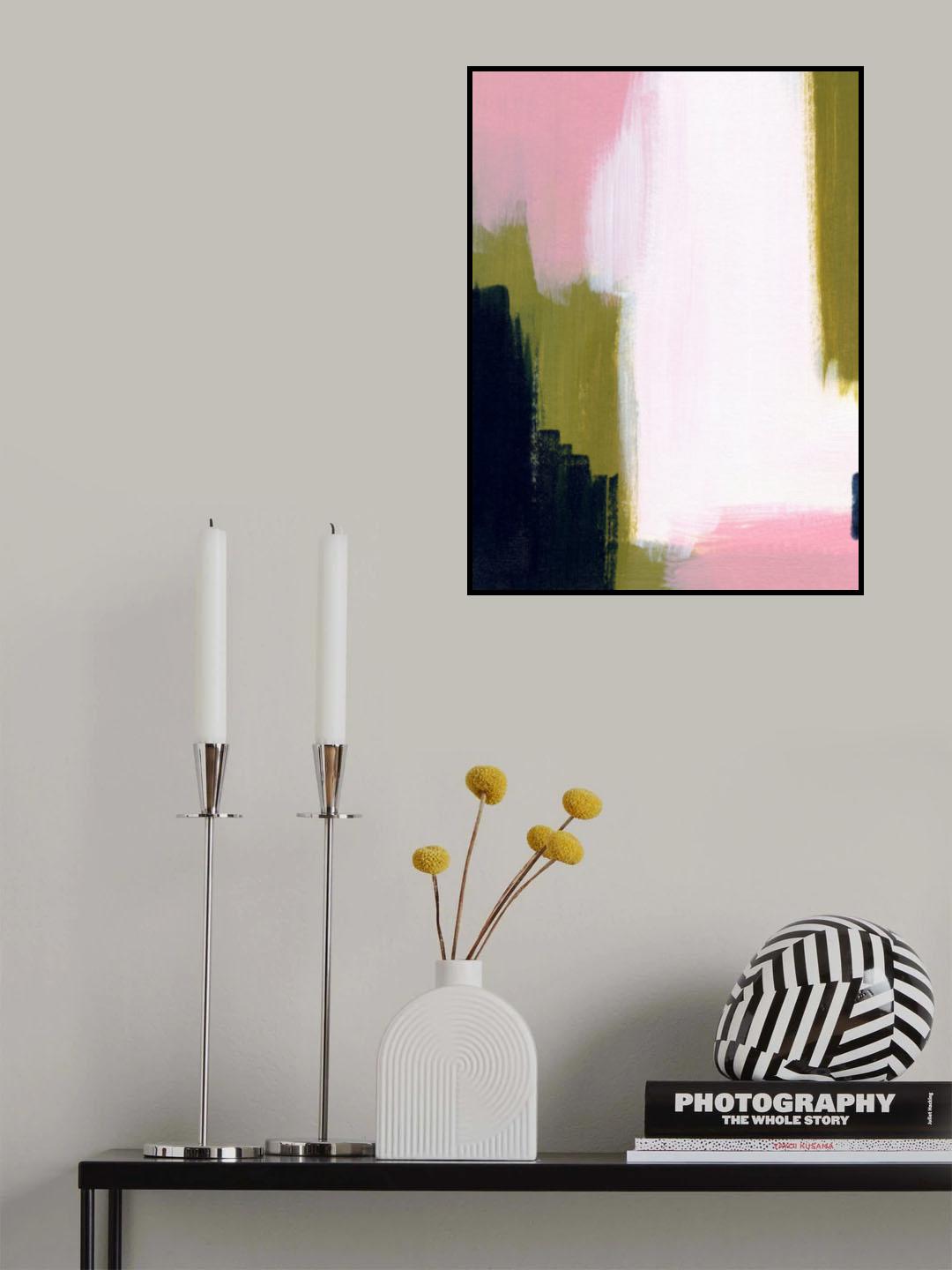 Abstract 87 Poster och Canvastavla
