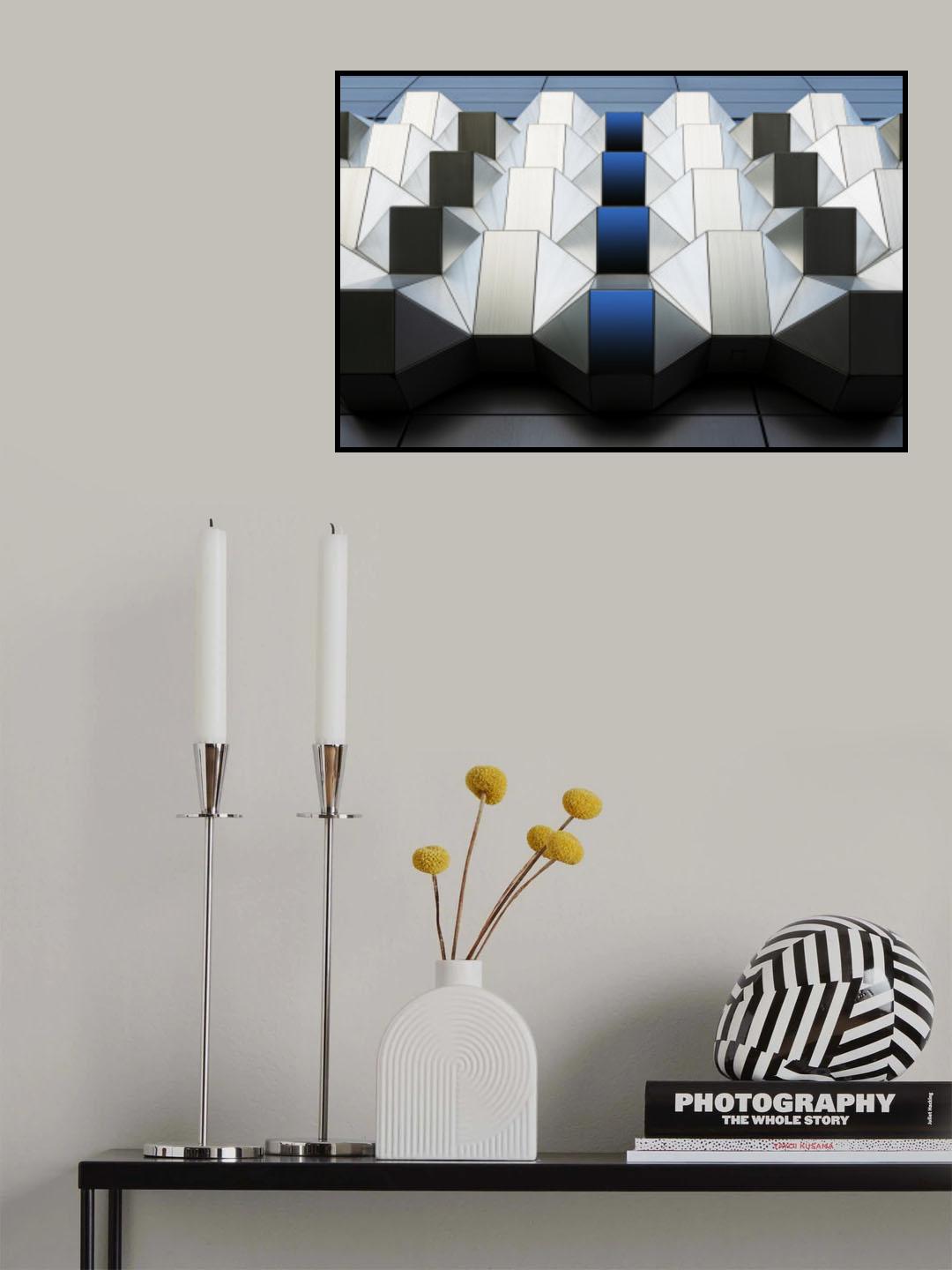blue Poster och Canvastavla