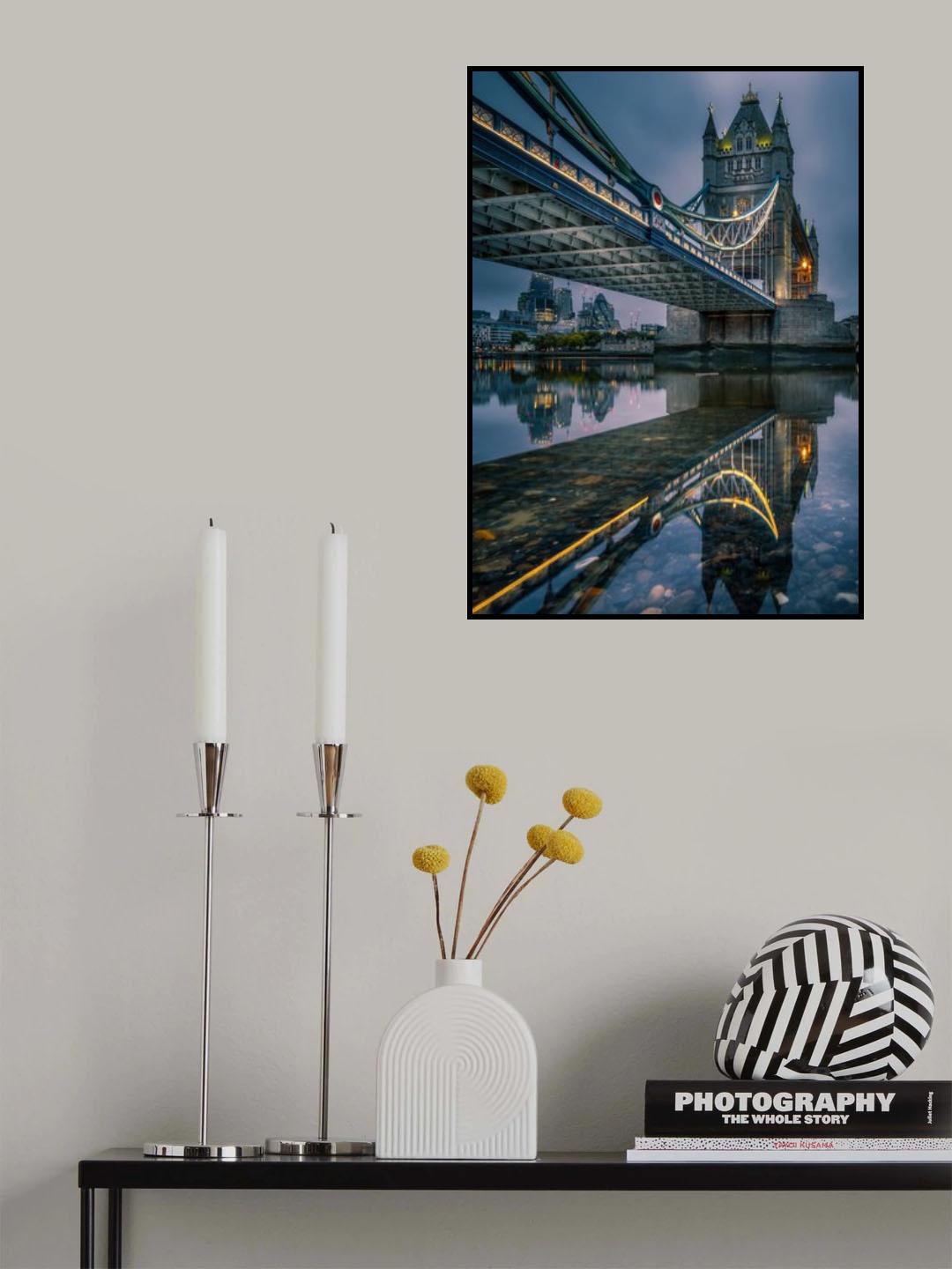 2 worlds Poster och Canvastavla