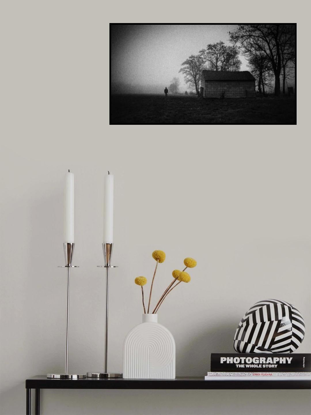 Old barn Poster och Canvastavla