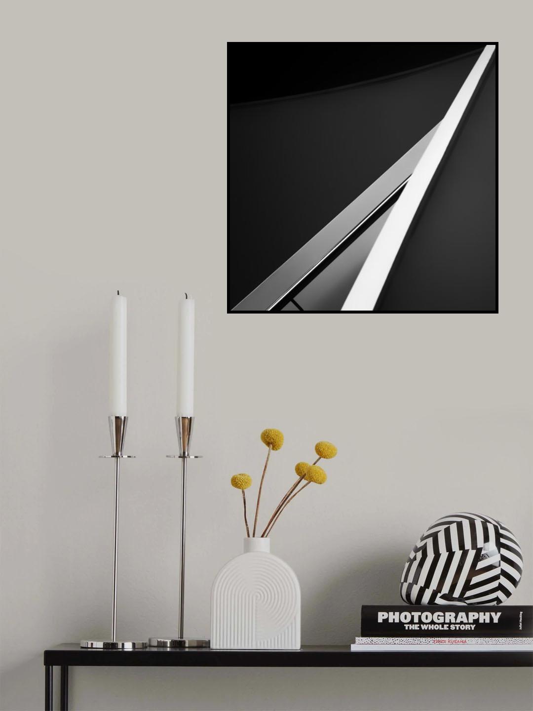 Lines of stairs Poster och Canvastavla