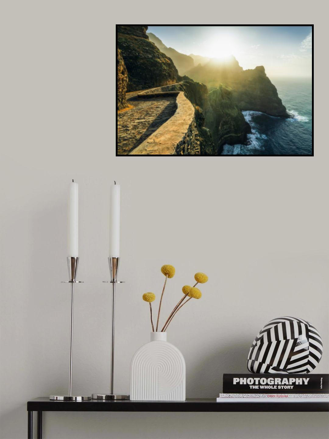 Cliff Walk Poster och Canvastavla