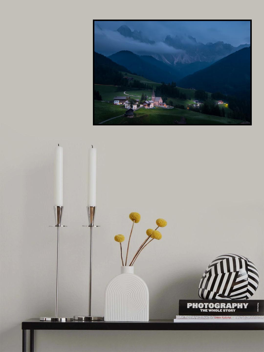 Val di Funes Poster och Canvastavla