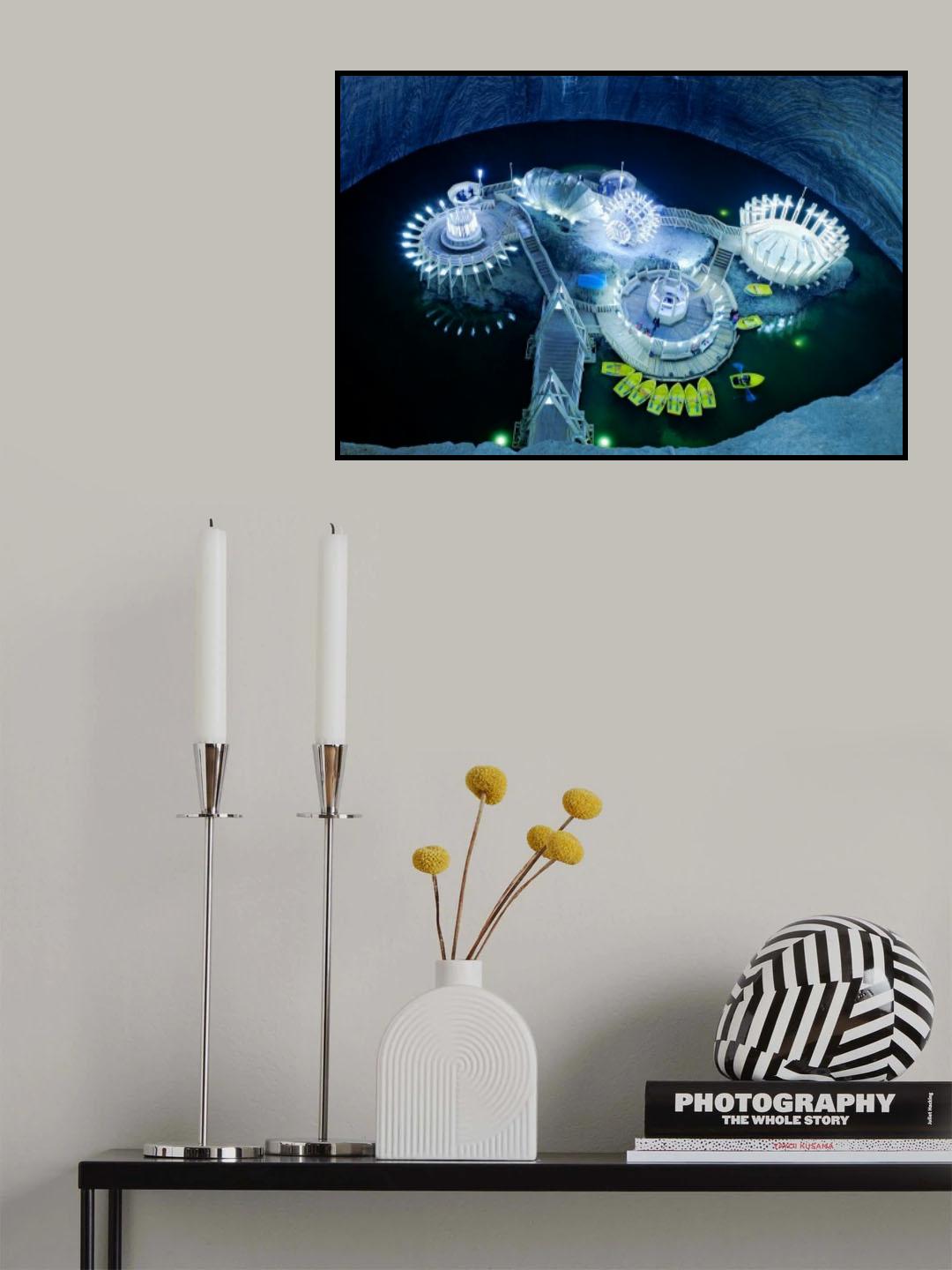 Salina Turda Poster och Canvastavla