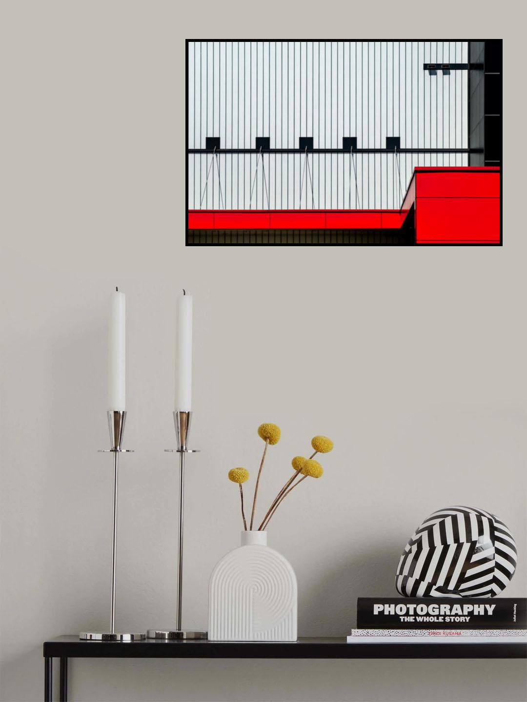 modern and abstract facade Poster och Canvastavla
