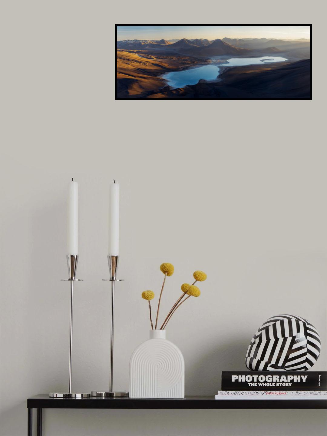 sunrise in Atakama Poster och Canvastavla