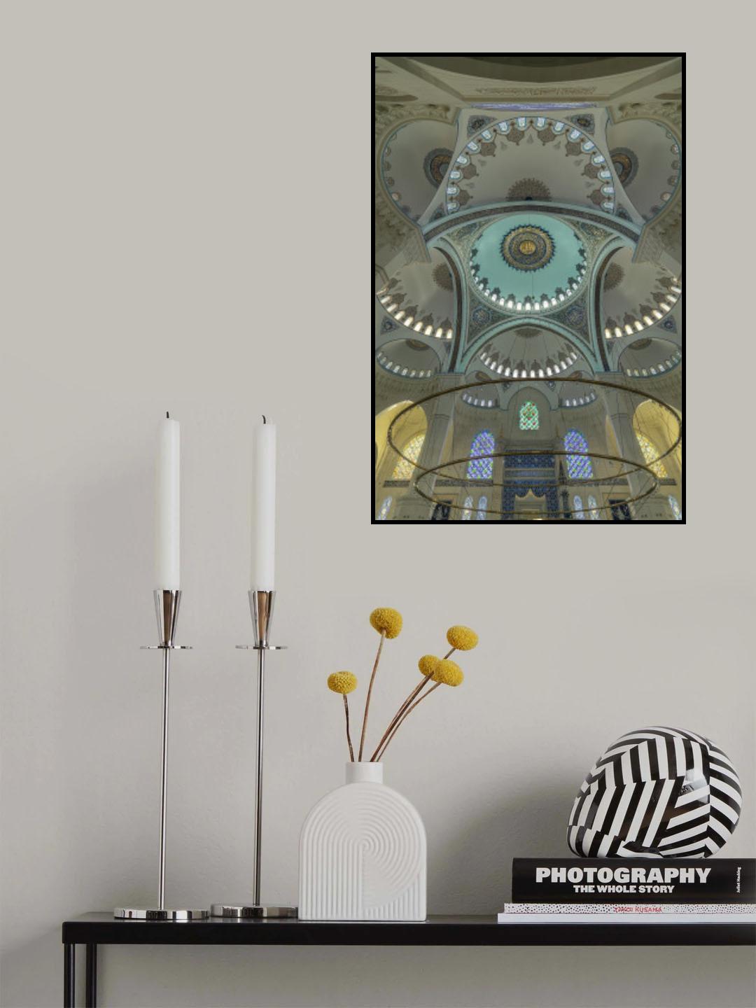 Çamlıca Camii Poster och Canvastavla