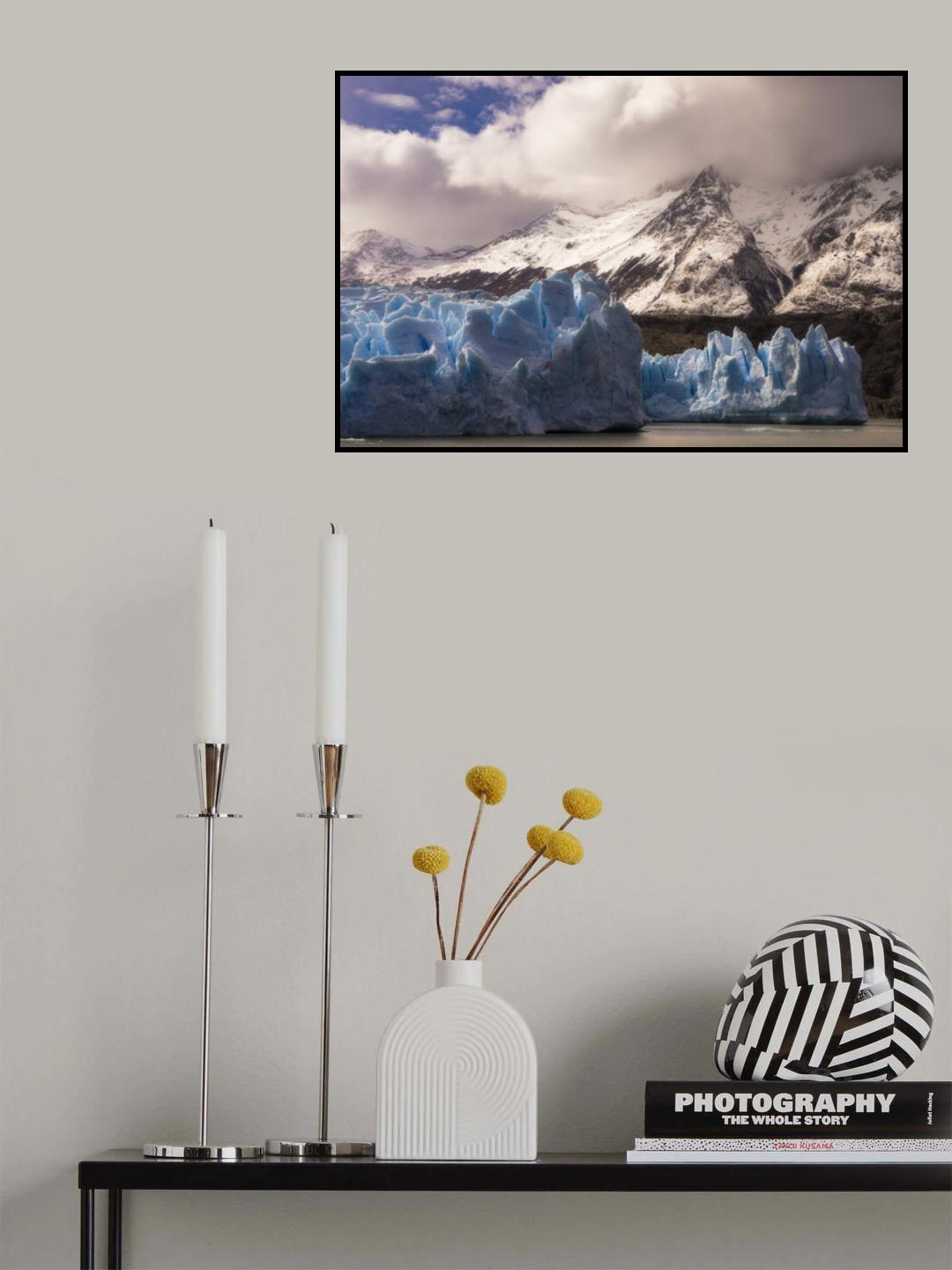 Glacier Grey Poster och Canvastavla